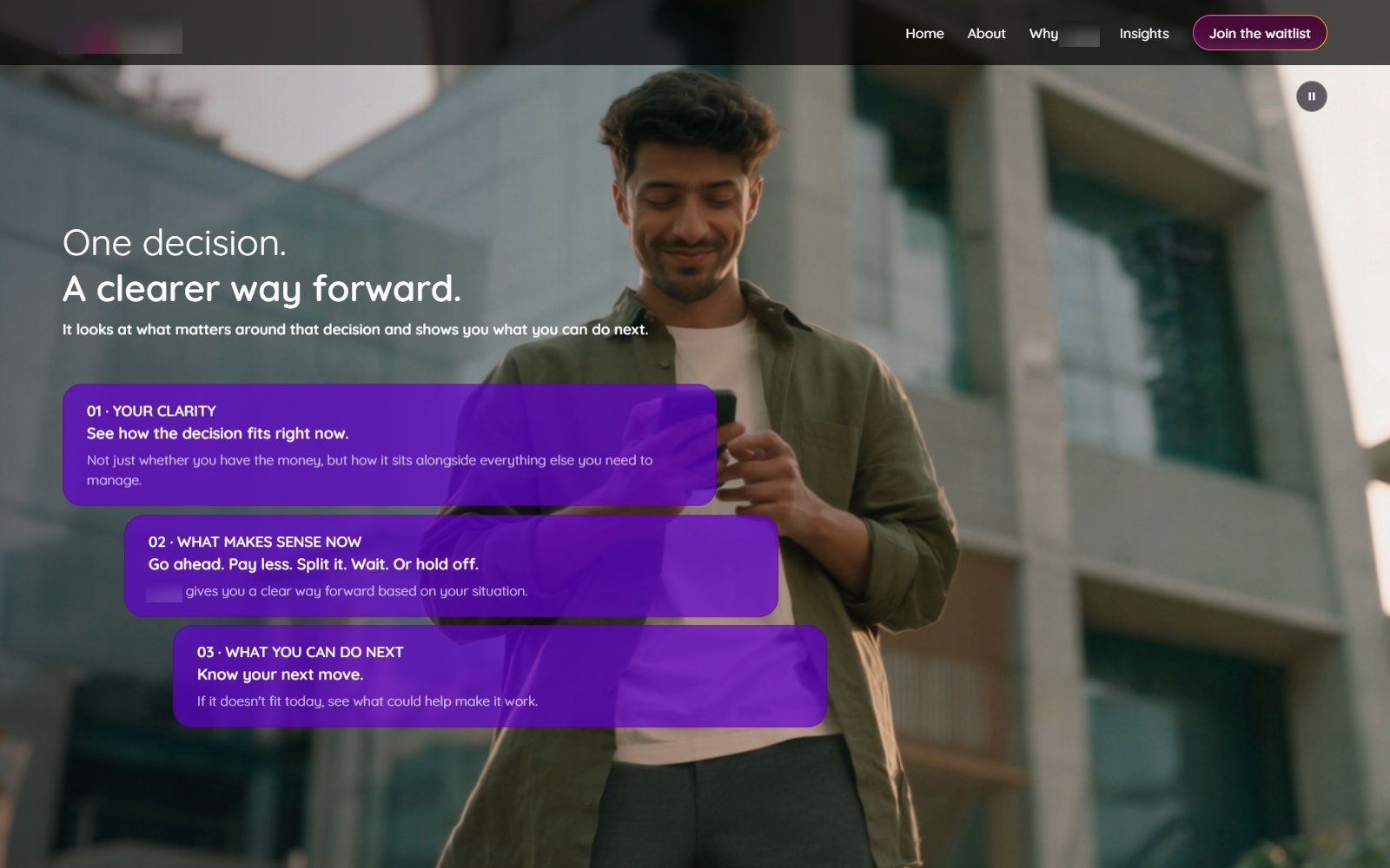 Fintech Website with a Custom Content Admin — screenshot 1