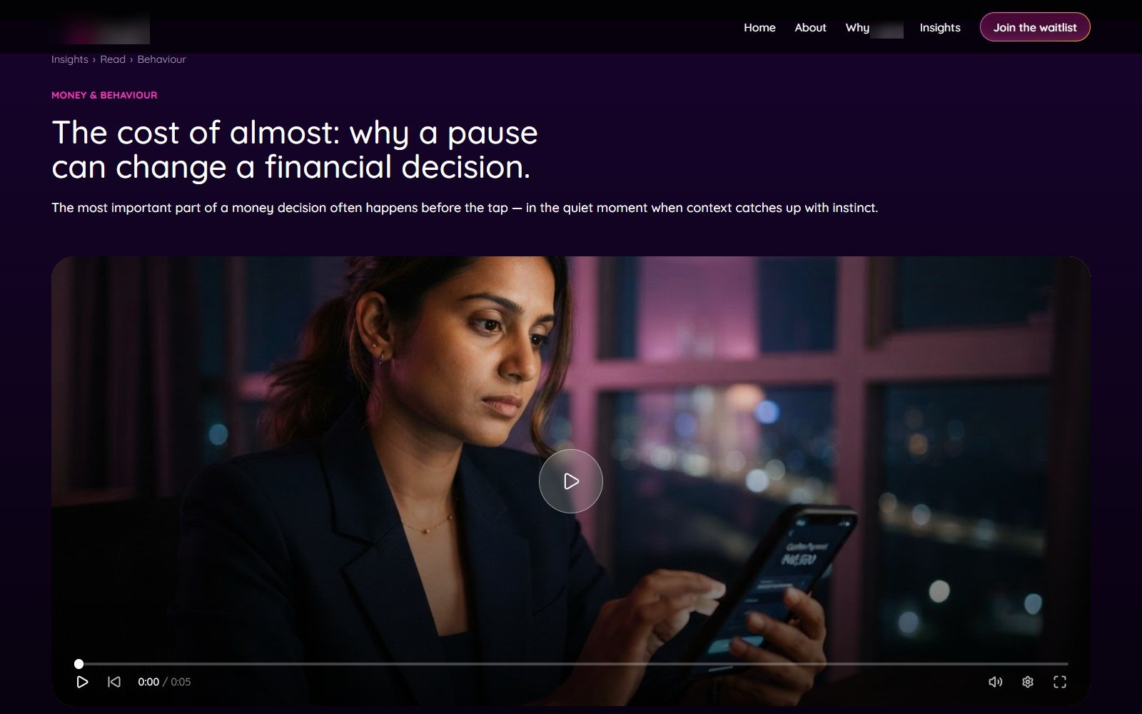 Fintech Website with a Custom Content Admin — screenshot 4
